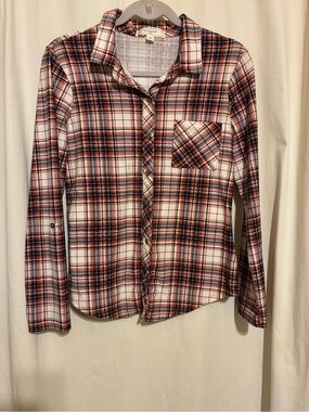 No Comment NY•LA Button Down Flannel